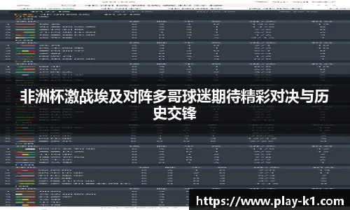 非洲杯激战埃及对阵多哥球迷期待精彩对决与历史交锋